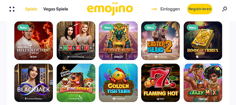 Emojino Slot Spiele 